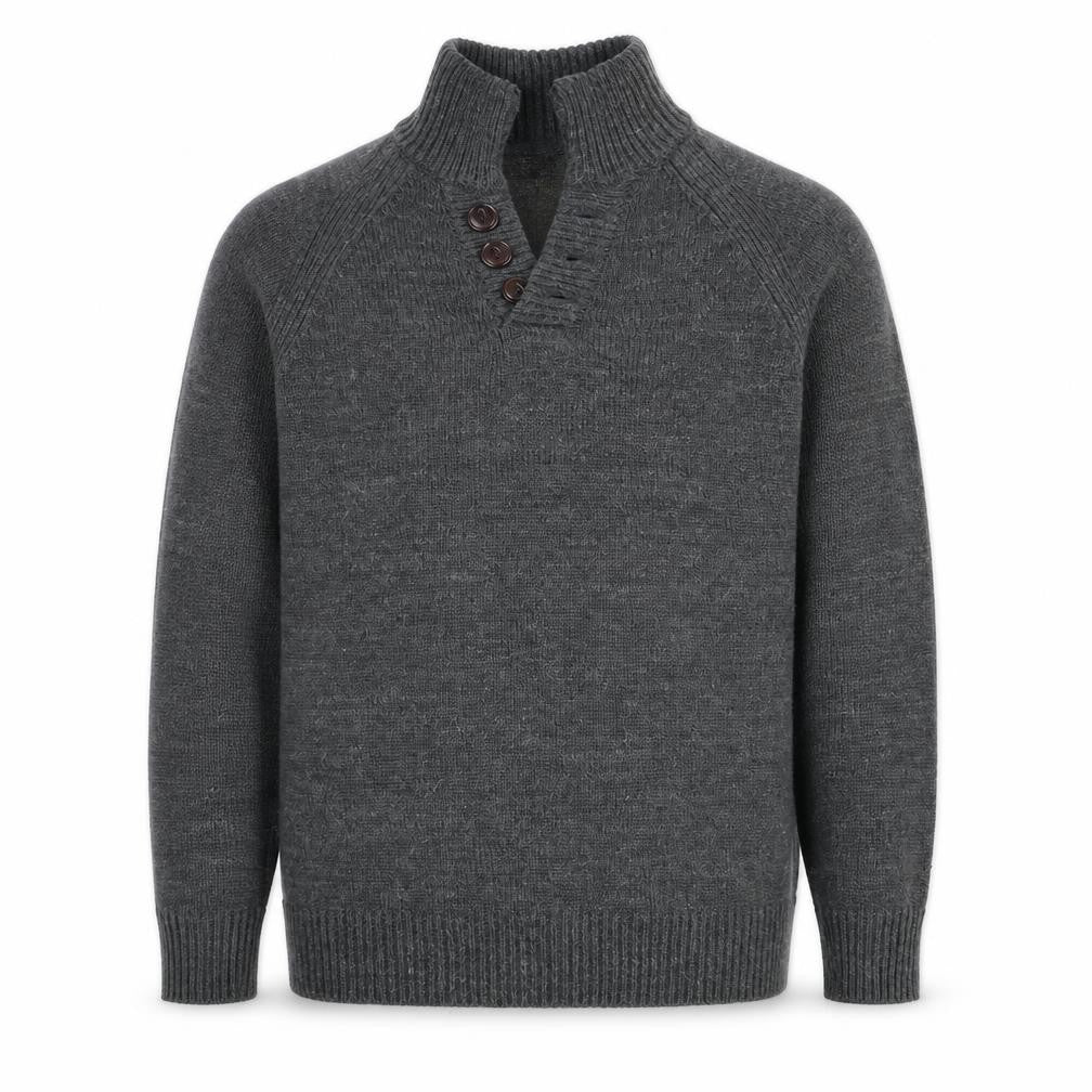 industilize Mens Grey   Pullover Sweatshirt Size L