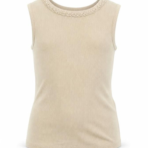 George Girls Beige   Basic Tank Size 6-7 Years