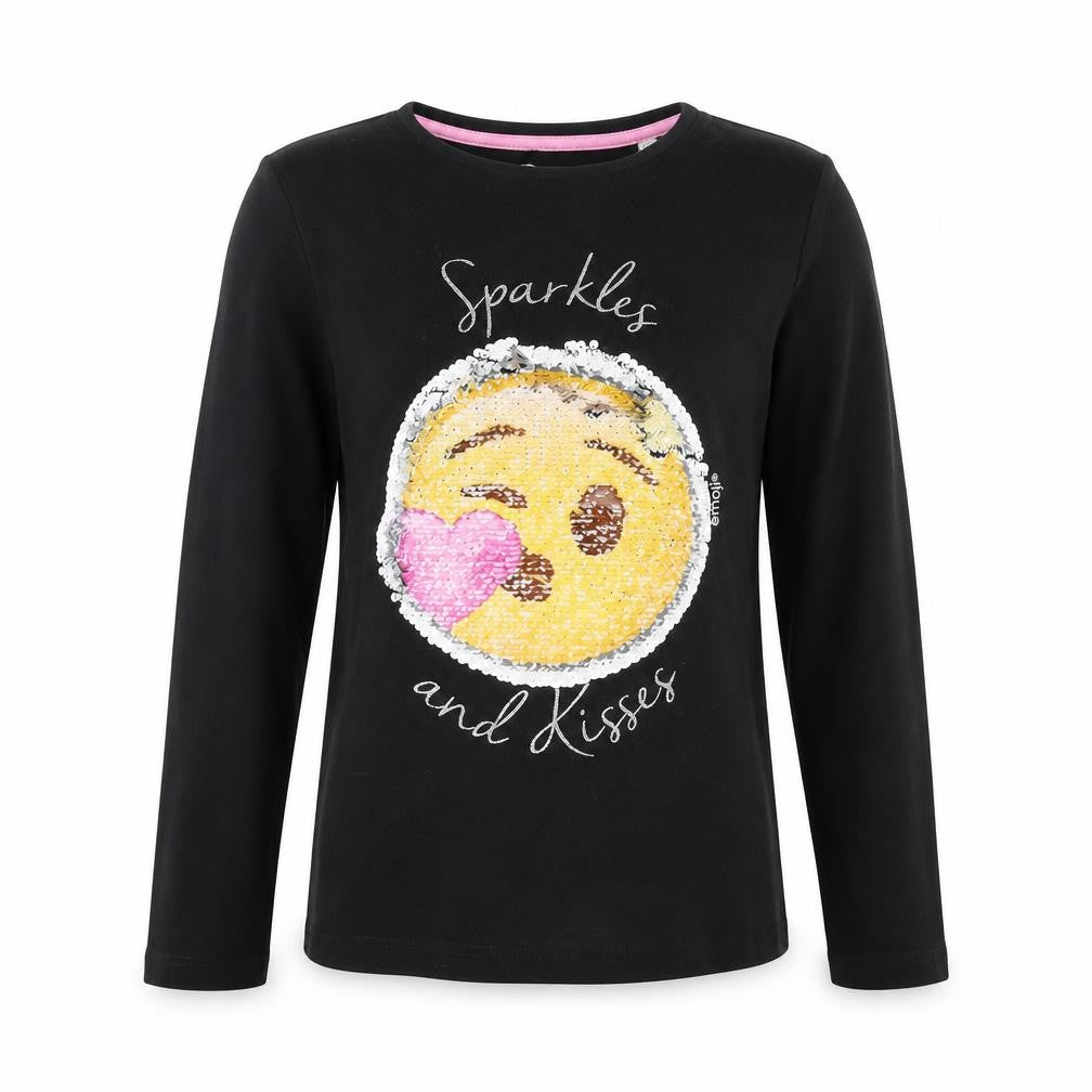 emoi Girls Black   Basic T-Shirt Size 9-10 Years
