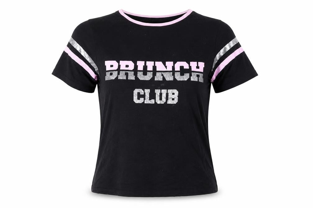 Select Womens Black   Basic T-Shirt Size S