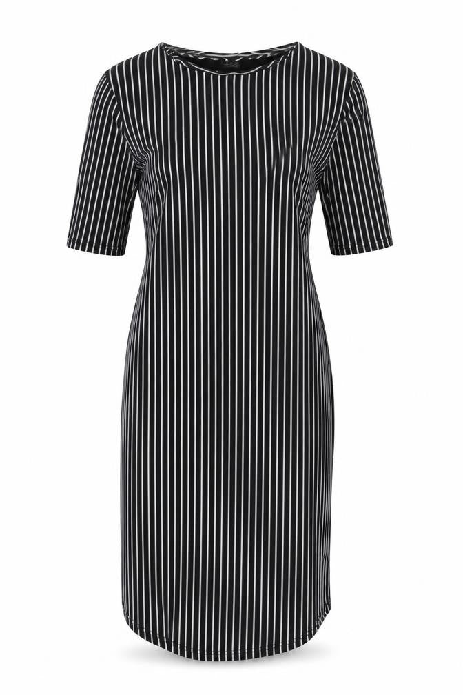 ASOS Womens Blue Striped  T-Shirt Dress  Size 6