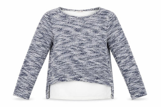 Miss Evie Girls Blue   Pullover Jumper Size 9-10 Years