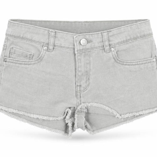 Denim & Co. Womens Green  Denim Cut-Off Shorts Size 6