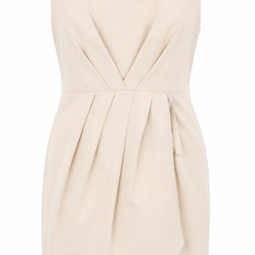shikha Womens Beige   Pencil Dress  Size M