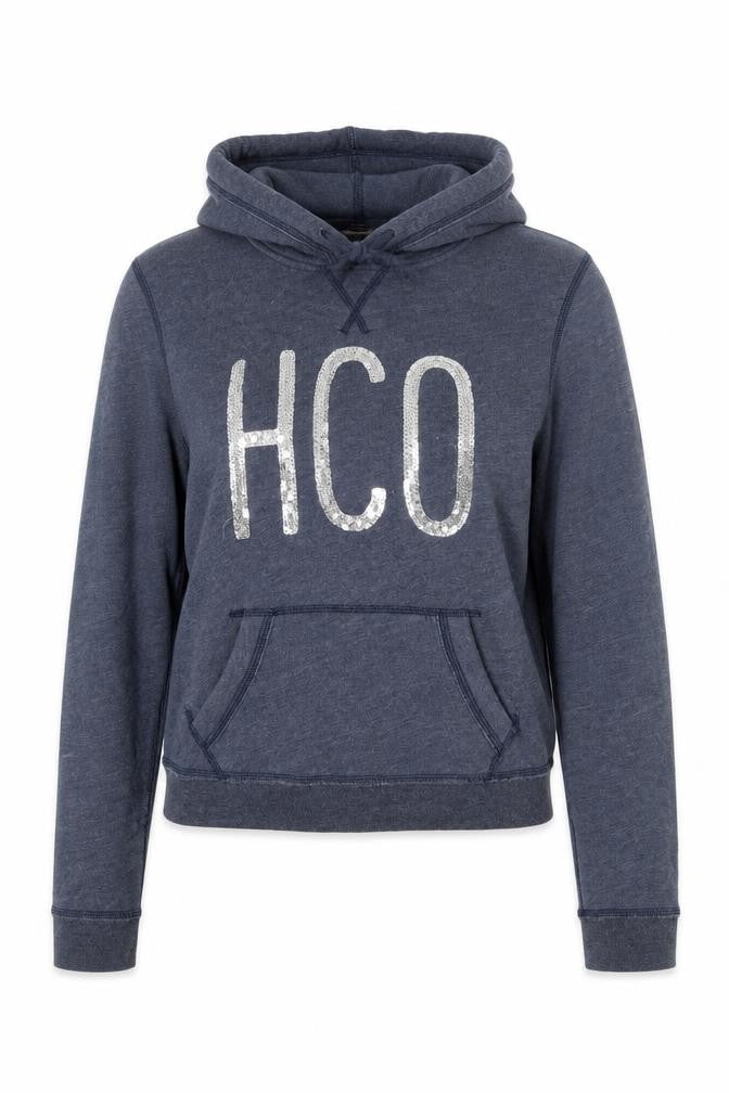 Hollister Womens Black   Pullover Hoodie Size S