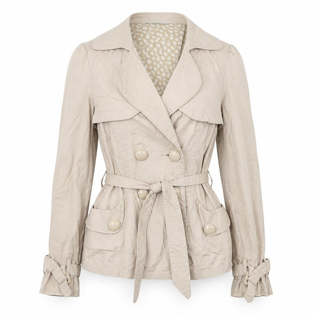 Red Herring Womens Beige   Jacket  Size 10