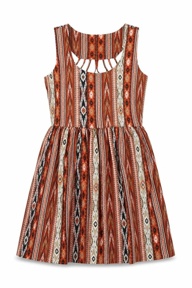 Blue Plate Womens Orange   A-Line  Size M