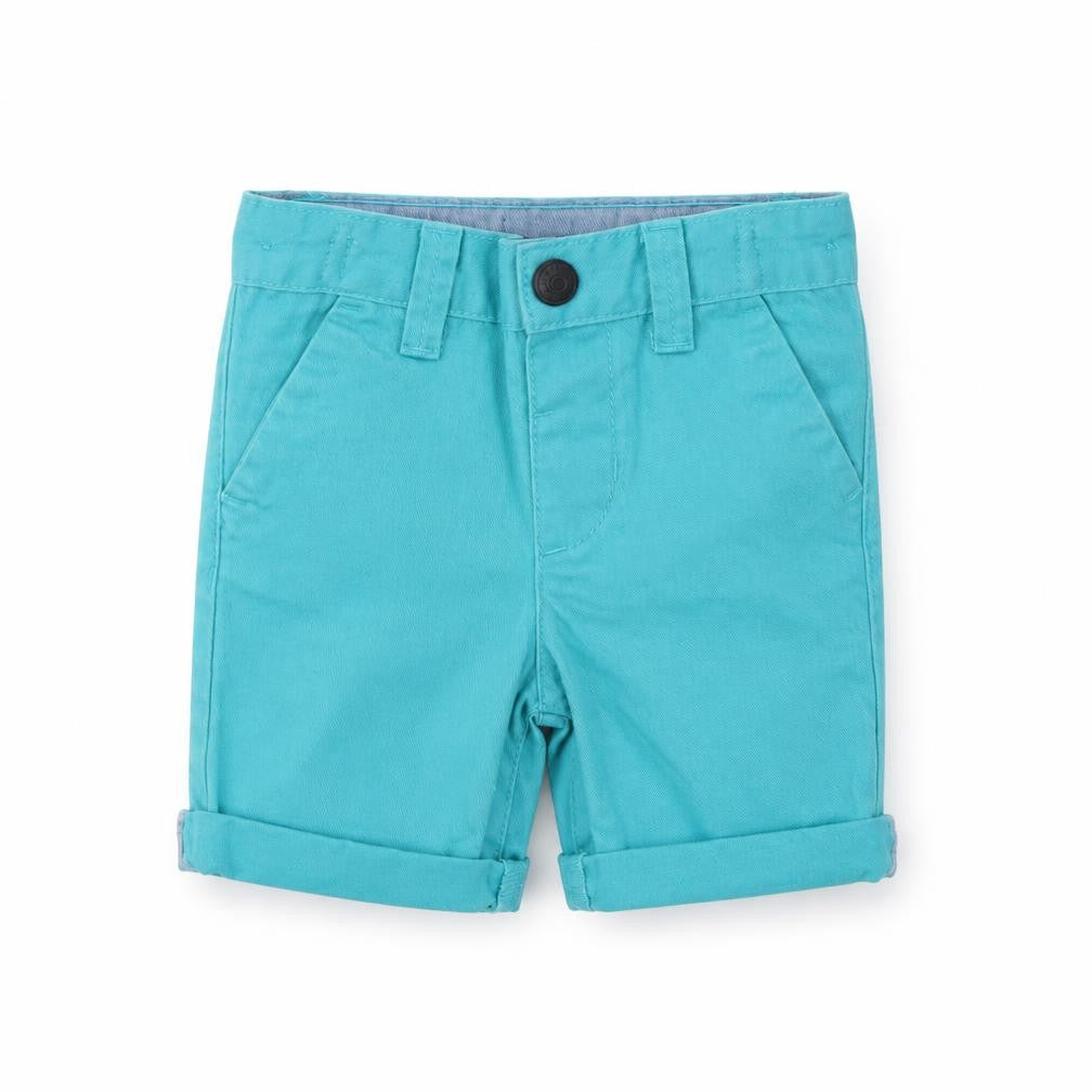 Denim & Co. Boys Blue   Cropped Trousers Size 6-9 Months