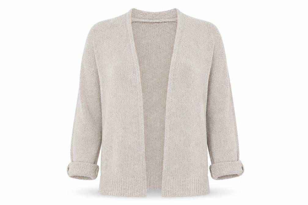Preworn Womens Beige   Cardigan Jumper Size M
