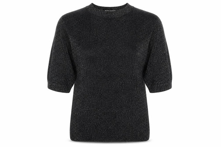 George Womens Black Paisley Knit Pullover Jumper Size L