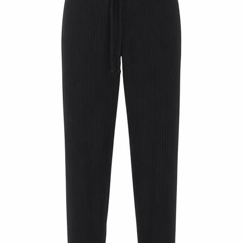 Boohoo Womens Black  Jersey Trousers  Size 8 L25 in