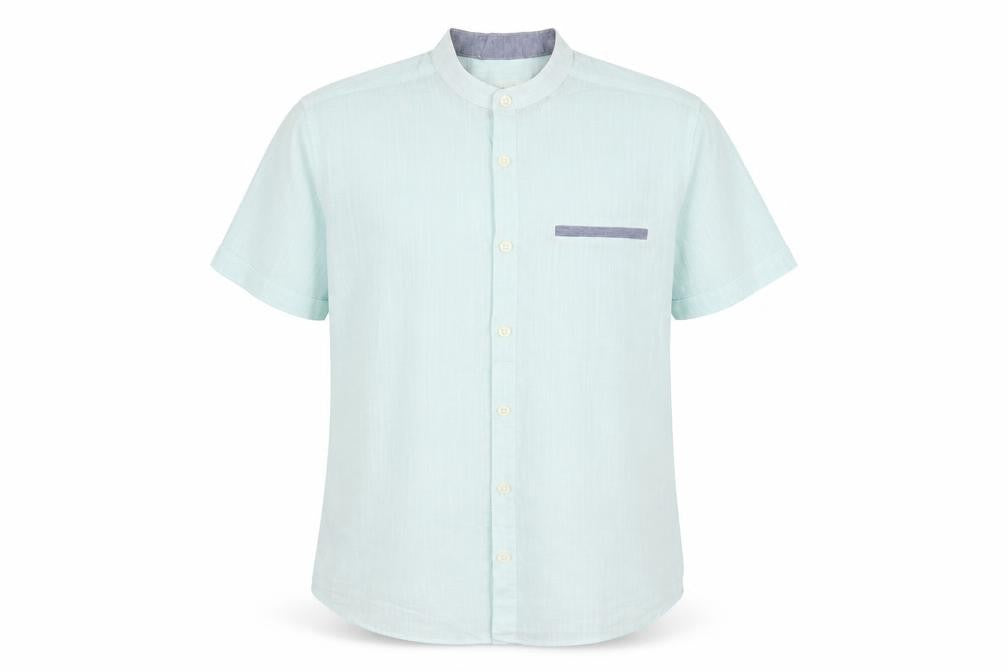 LCW Young Mens Blue    Button-Up Size XS  - Dip dye