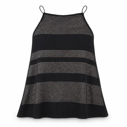Warehouse Womens Black Striped  Basic Blouse Size 12
