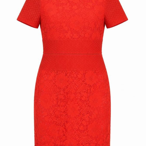 Miss Selfridge Womens Red Floral  Shift  Size 10