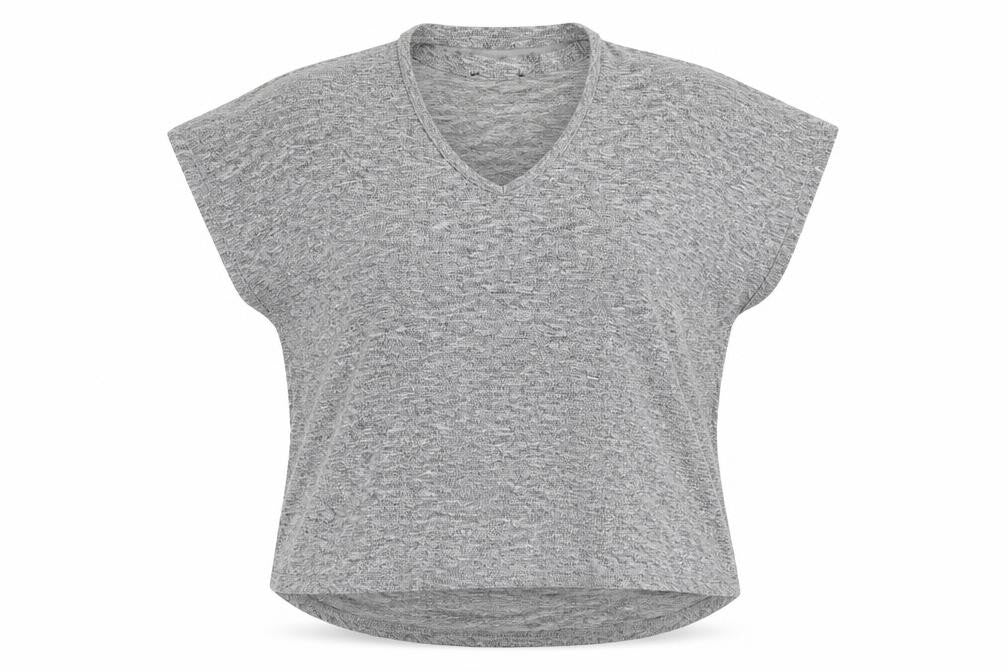 New Look Womens Grey   Basic T-Shirt Size M