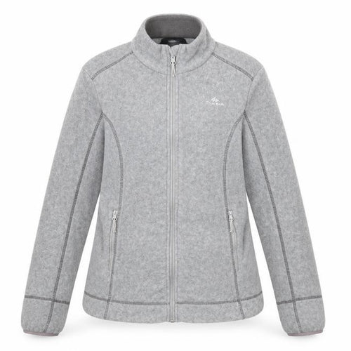 DECATHLON Womens Grey   Full Zip Sweatshirt Size S