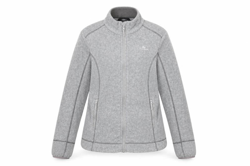 DECATHLON Womens Grey   Full Zip Sweatshirt Size S