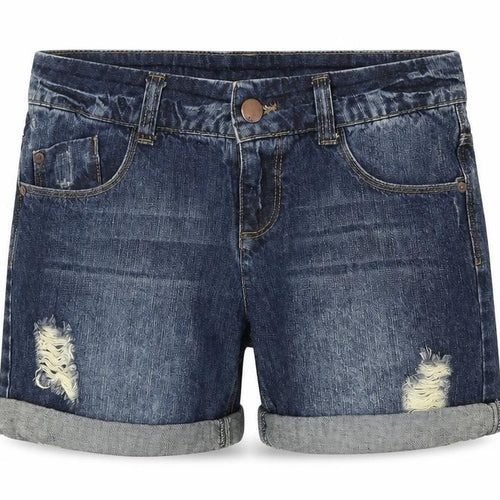Love Label Womens Blue   Chino Shorts Size 8
