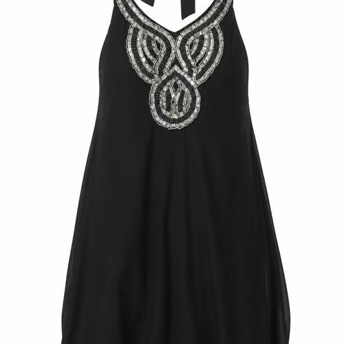 Heritage Womens Black   A-Line  Size 8