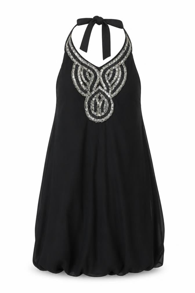 Heritage Womens Black   A-Line  Size 8