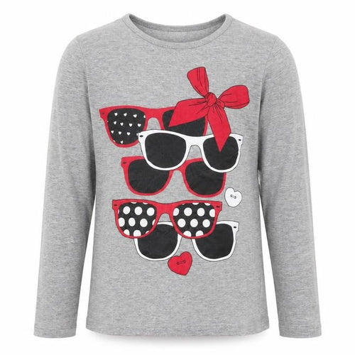 TXM Girls Grey   Basic T-Shirt Size 10 Years
