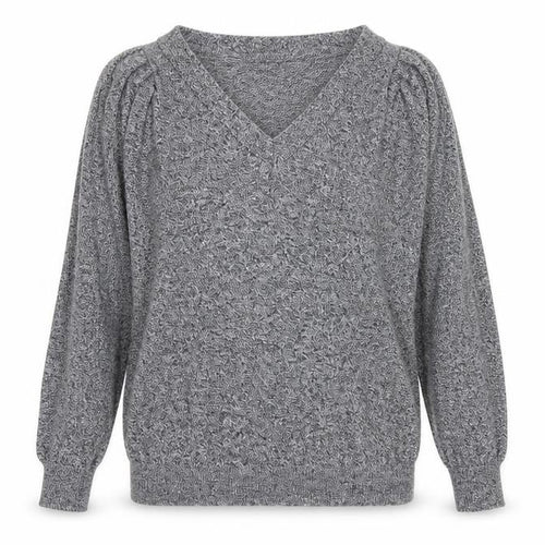 Marks and Spencer Womens Grey  Knit Pullover Jumper Size 8
