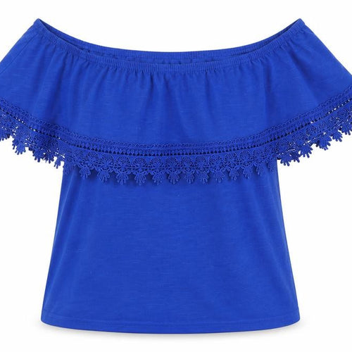 Peacocks Womens Blue   Basic Blouse Size 8