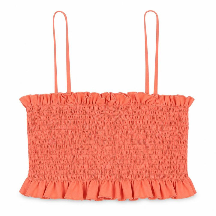 Boohoo Womens Orange   Cropped Tank Size 10