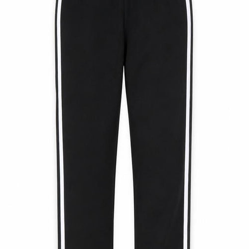 D&A Girls Black   Capri Trousers Size M - leggings