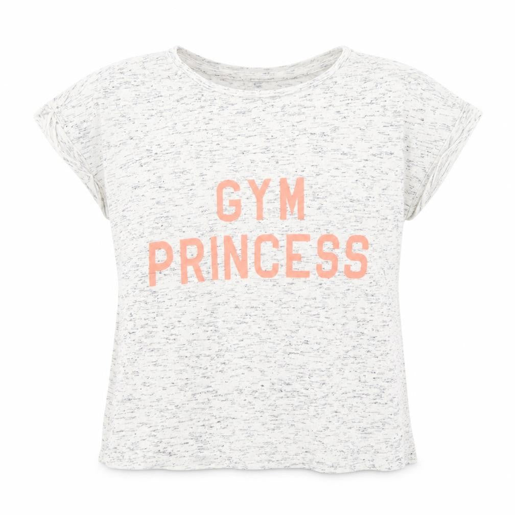 souluxe Girls Grey   Basic T-Shirt Size 8-9 Years  - gym princess
