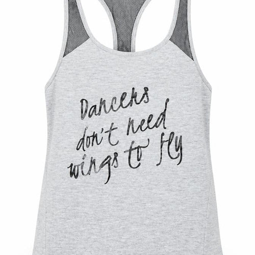 Bloch Girls Grey   Basic Tank Size 8-9 Years