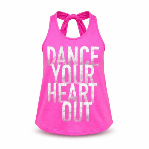TU Girls Pink   Basic Tank Size 6 Years