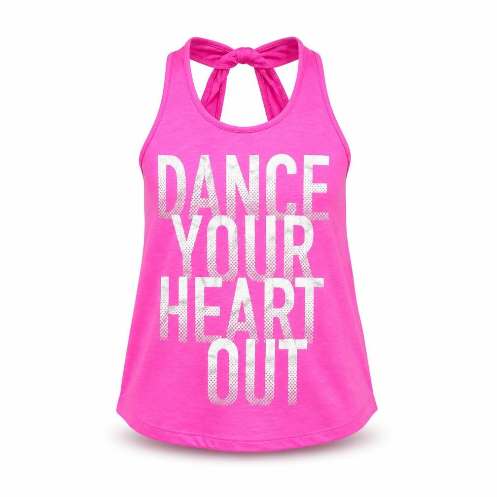 TU Girls Pink   Basic Tank Size 6 Years