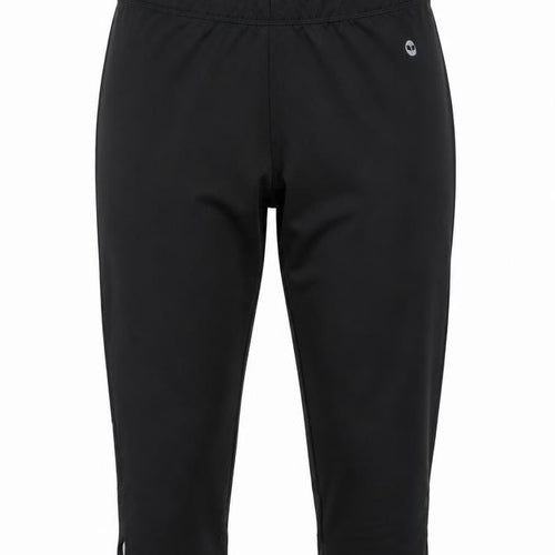 pure  Womens Black   Cropped Leggings Size 10 L17 in