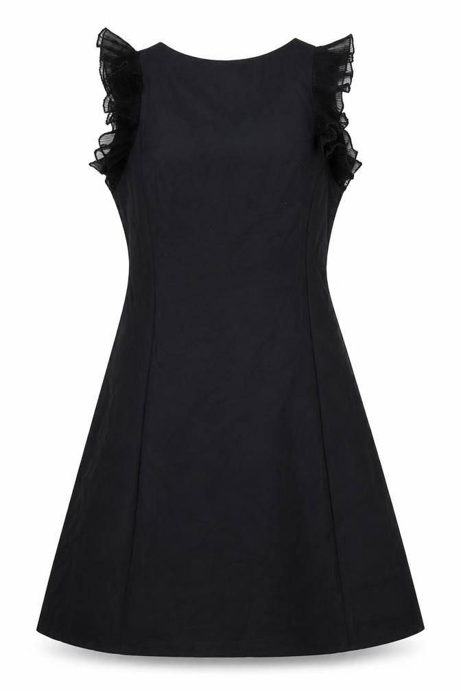 Polmarks Womens Black   Fit & Flare  Size 10