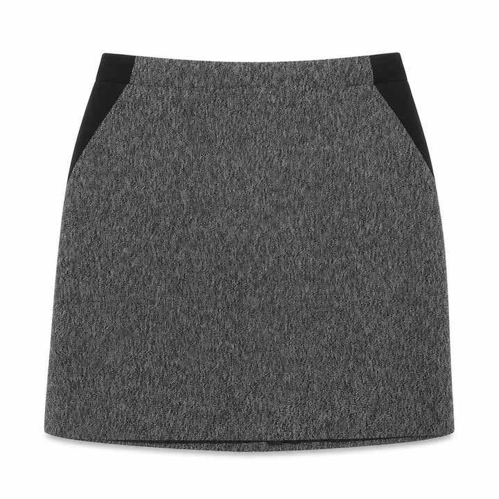 George Womens Grey A-Line Skirt Size 8