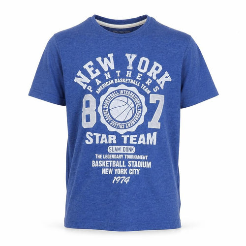 True Dudes Boys Blue   Basic T-Shirt Size 9 Years