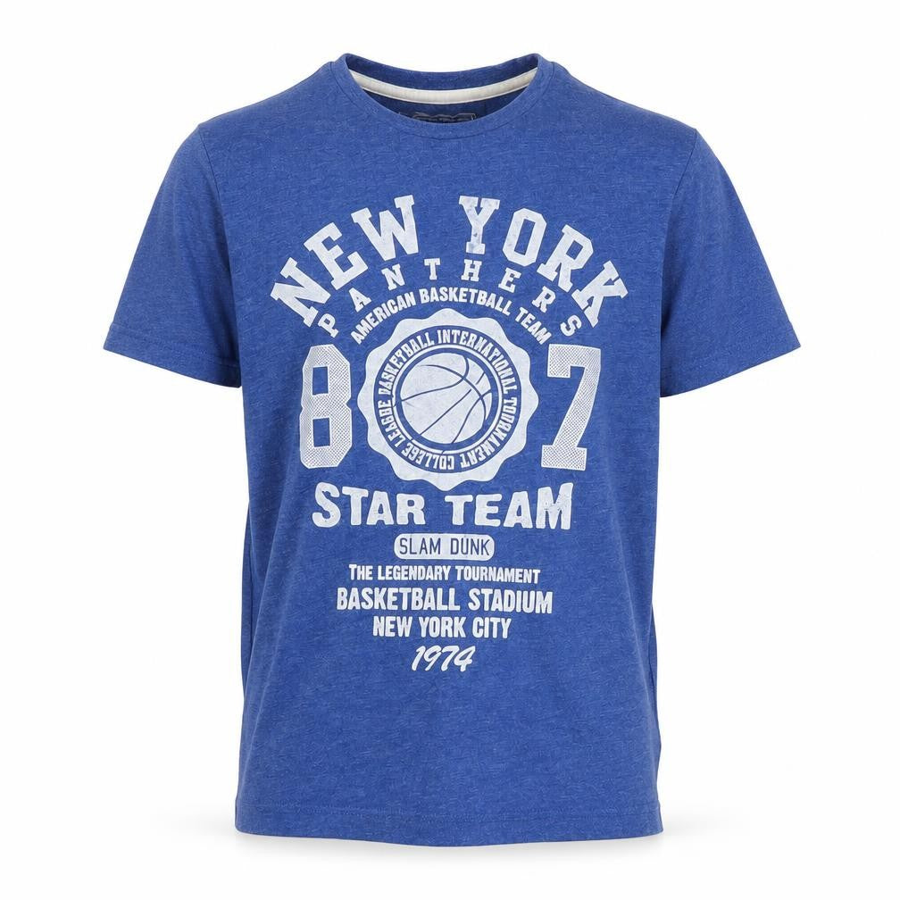 True Dudes Boys Blue   Basic T-Shirt Size 9 Years