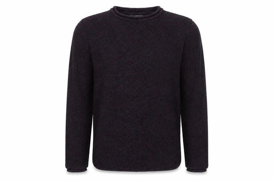 Front view of Cedarwood State men’s purple jumper, size M