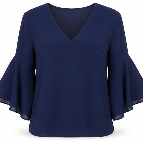 F&F Womens Blue   Basic Blouse Size 10