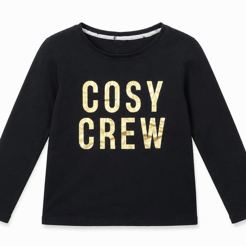 George Girls Black   Basic T-Shirt Size 9-10 Years