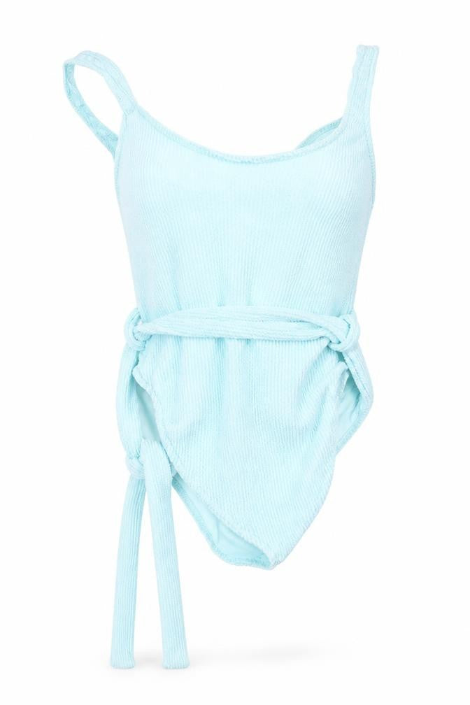 pretty littl thing Womens Blue   Basic Tank Size 8
