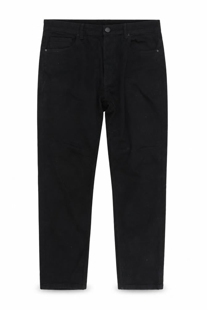 pre worn Womens Black   Straight Jeans Size L L30 in