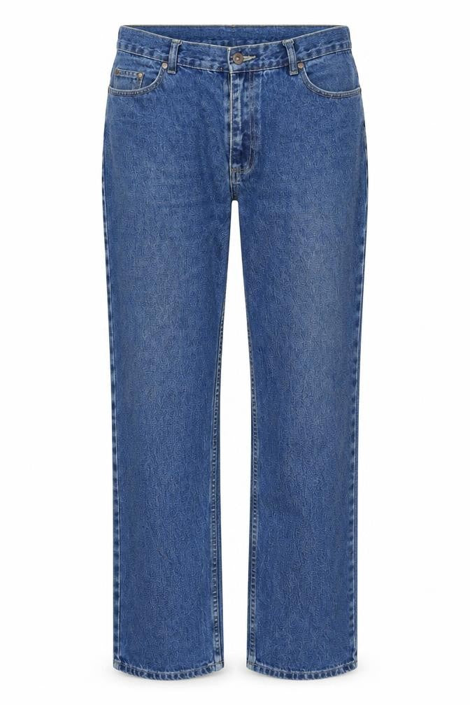 basis Womens Blue   Straight Jeans Size 38 in L32 in