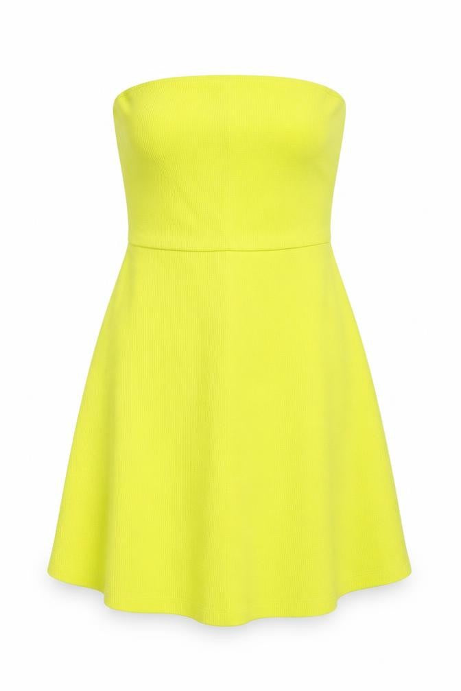 New Look Womens Yellow   Fit & Flare  Size 6