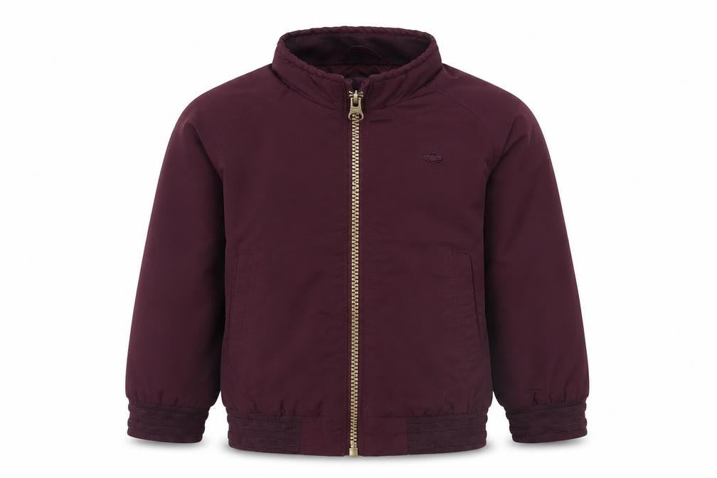 Front view of Next girls’ purple jacket coat, size 2, years