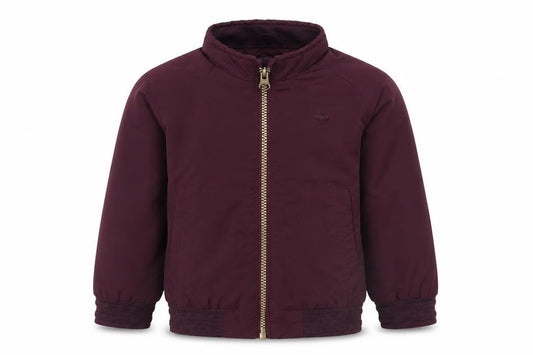 Front view of Next girls’ purple jacket coat, size 2, years
