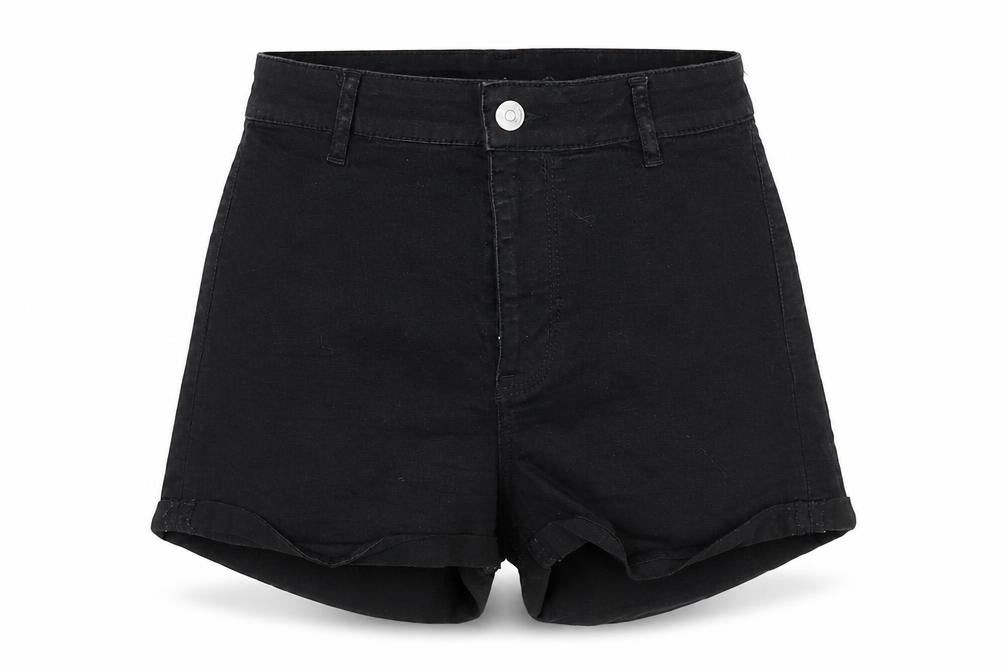 Divided Girls Black   Cut-Off Shorts Size 10 Years