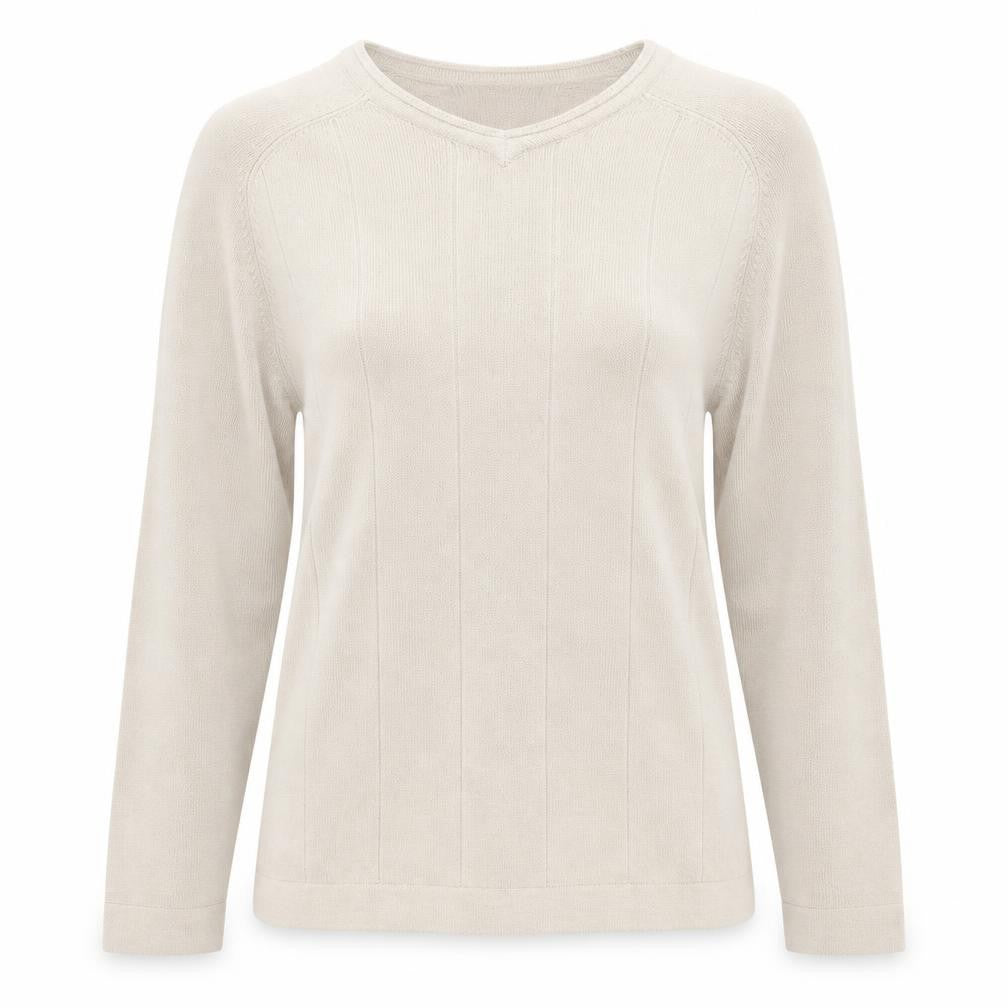 did milan Womens Beige   Pullover Jumper Size S