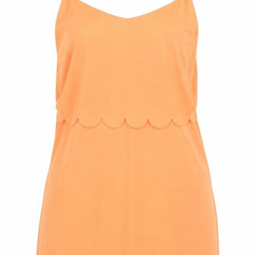 ASOS Womens Orange   Camisole Blouse Size 10